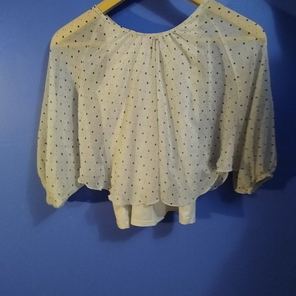 Kids polka dot blouse - Picture 2 of 2